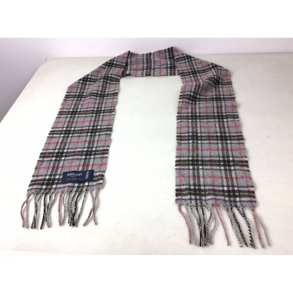 Edinburgh Cashmere Scarf Mens One Size - Picture 1 of 5